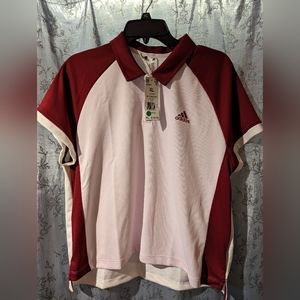 Women's ADIDAS Color Block Polo Golf New With Tags! Size XL HA3447